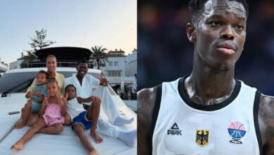 dennis schröder vater bild