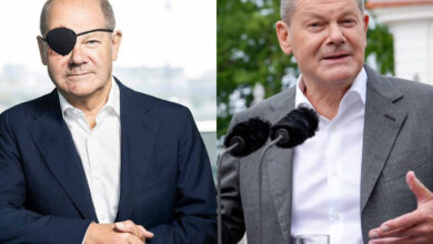 Olaf Scholz Augenklappe: Der wahre Grund hinter dem ungewöhnlichen Auftritt 11 olaf scholz augenklappe
